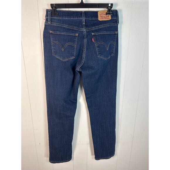 Levi’s women classic straight jeans in Cobalt Haze. Size 4 - Picture 5 of 8